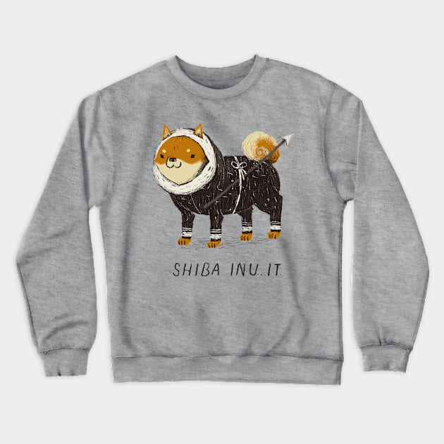 shibainuit Crewneck Sweatshirt by Louisros